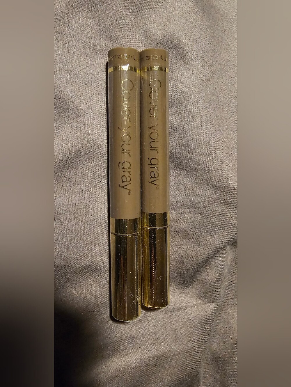 Set Of 2 - Root Touch-Up Mascara Cover Your Gray - Medium Brown